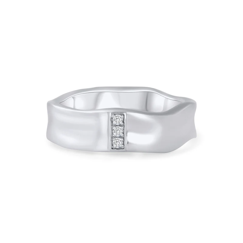 Silver Ring — Men, 950 Silver