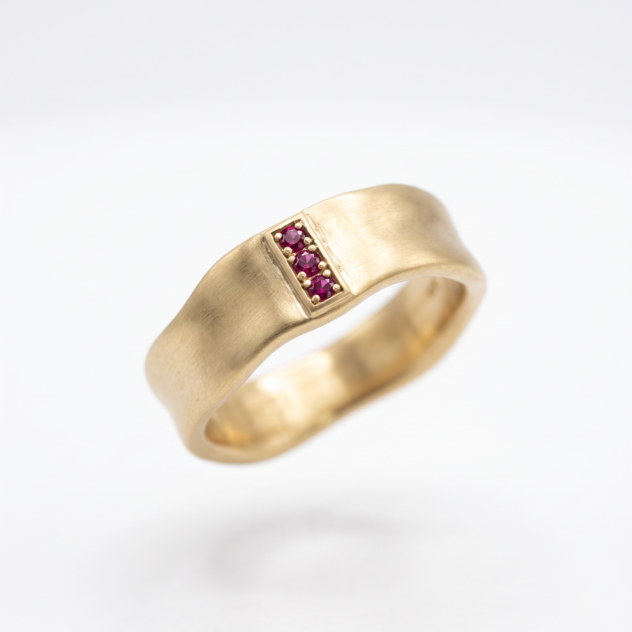 White Gold Ring — Men — View ring 6